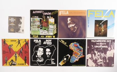 null Fela Kuti mainly FR pressings + 1x 7"

VG to VG+/ VG to VG+