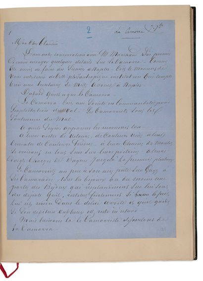 DUMAS père Alexandre (1802-1870). 
MANUSCRIT autographe signé « ADumas », [Lettres...