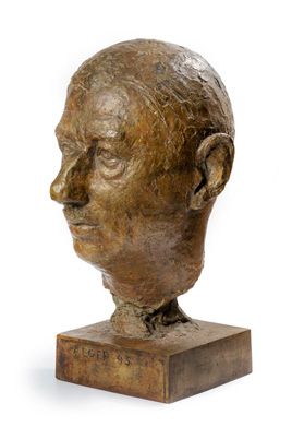 [Charles de GAULLE (1890-1970)] 
Buste de Charles de Gaulle, Alger 1943. Épreuve...