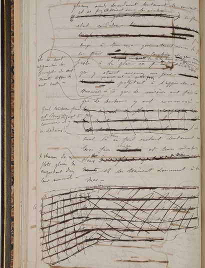 FLAUBERT Gustave (1821-1880). 
MANUSCRIT autographe, Novembre ; 1 f. de titre et...