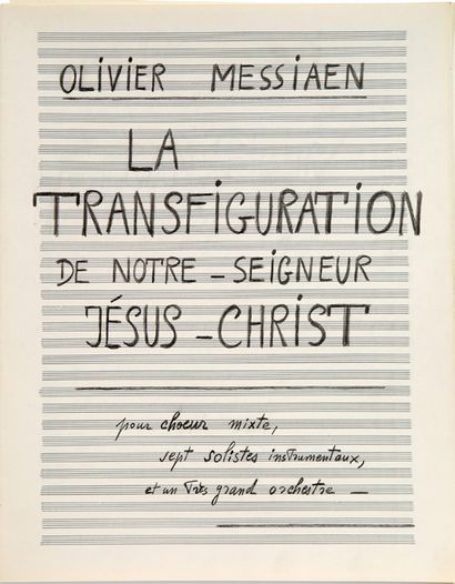 messiaen Olivier (1908-1992).