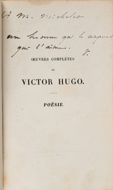 HUGO Victor (1802-1885).

Les Chants du crépuscule...