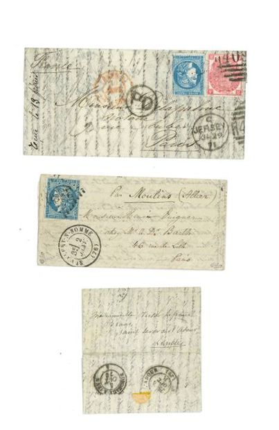 GUERRE DE 1870.

3 lettres, 1870-1871.



Lettre...