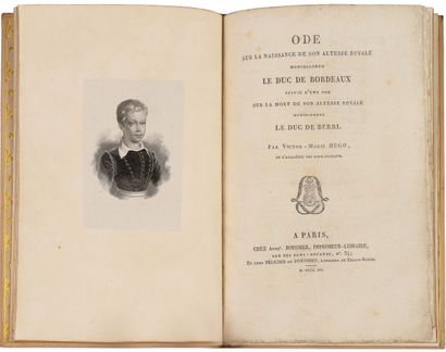 null HUGO Victor (1802-1885).

Ode sur la naissance de Son Altesse Royale Monseigneur...