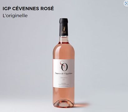 24 bouteilles de Rosé des Sources de l'Oppidum Le domaine des Sources de l'Oppidum...
