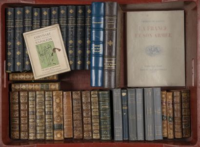 null MANETTE de livres anciens dépareillés et modernes :
Histoire et divers, FARRERE,...