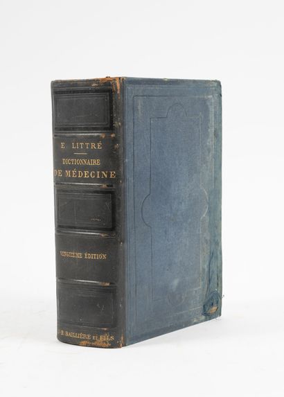 LITTRE Dictionnaire de médecine, de chirurgie, de pharmacie.
Paris, Baillière, 1903,...