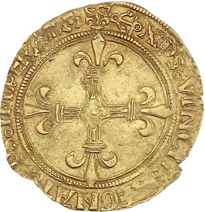 null LOUIS XII (1498-1514)
Demi écu d'or au soleil. Bayonne (ancre). 1,72 g.
Écu...