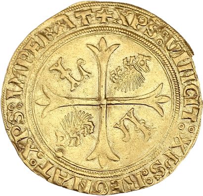 null LOUIS XII (1498-1514)
Écu d'or au porc-épic. Paris (Point 18e). 3,40 g.
Écu...