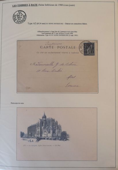 null Postmarks and letters from EU including Ancien Régime, PD, PP, various cad,...