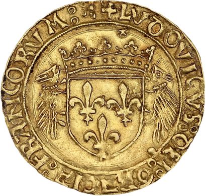 null LOUIS XII (1498-1514)
Écu d'or au porc-épic. Lyon (Point 12e). 3,45 g.
Écu de...