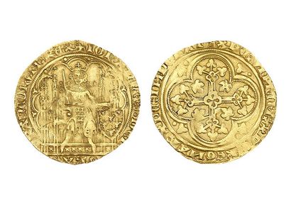 JEAN II, le Bon (1350-1364)
Écu d'or à la...