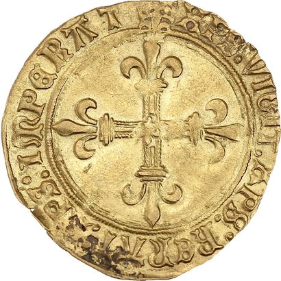 null LOUIS XII (1498-1514)
Écu d'or au soleil du Dauphiné. Montélimar (Point 3e)....