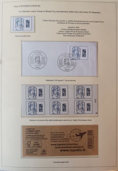 Tarifs postaux de 1980 à nos jours.
Nombreux...