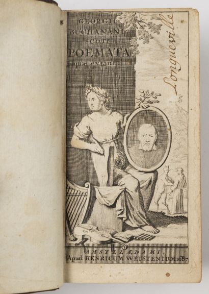 FRANCE, XVIIème et XVIIIème siècle. 4 vol. in-14, bound in leather or vellum on Medicine...