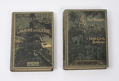 Two volumes, including:
- Paul DOUMER
L'Indochine...