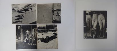 Ecole du XXème siècle Paris pittoresque.
5 photographs of the humanist school.
"Fishermen,...