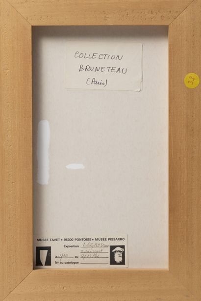 Jean LEGROS (1917-1981) Sans titre, 1976.
Acrylique sur carton.
Signé et daté en...
