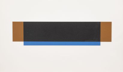 Jean LEGROS (1917-1981) Maquette, 1976.
Acrylique sur carton, contrecollé sur carton.
Signé...