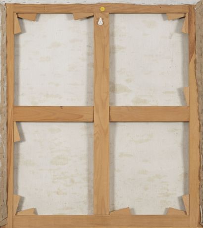 Jean LEGROS (1917-1981) Sans titre, 1965.
Huile sur toile.
Signée et datée en bas...