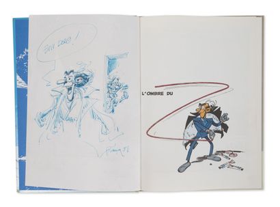 André FRANQUIN (1924-1997) The adventures of Spirou and Fantasio n°16. 
The shadow...
