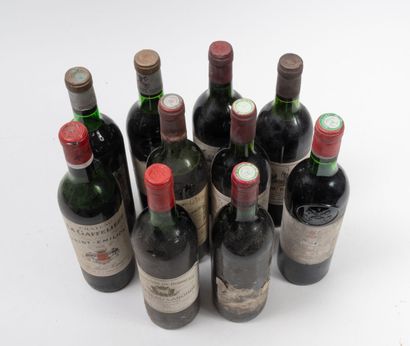 CHÂTEAU PAPE CLEMENT 1 bottle, 1970.
1 bottle, 1978.
1 bottle, 1979.
GC Graves.
High...