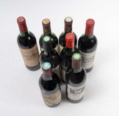 CHÂTEAU BOYD CHANTENAC 1 bouteille, 1986.
GCC3 Margaux.
Niveau haute épaule.
Frottements,...