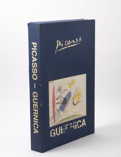 BERNADAC, Marie-Laure Guernica. Paris, Ph.Lebaud, 1990. 
Grand In-folio en feuilles...