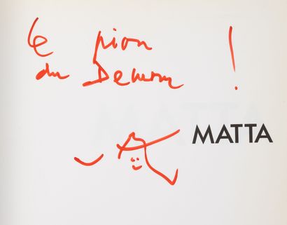 COLLECTIF Matta.
Exposition au Centre Georges Pompidou Musée national d'art moderne...