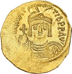 MAURICE TIBÈRE (582-602)
Solidus or. Constantinople....