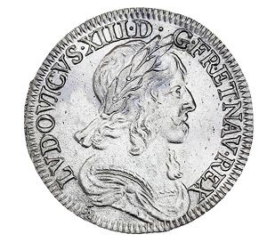 FRANCE Louis XIII (1610-1643)
Quart d'écu...