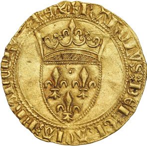 CHARLES VI (1380-1422)
Écu d›or à la couronne,...