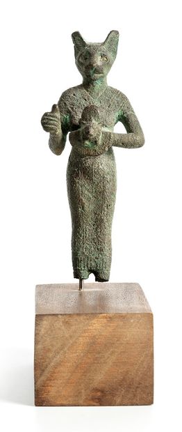 EGYPTE, Basse-Epoque, v. 664-332 avant J.-C.
Statuette...