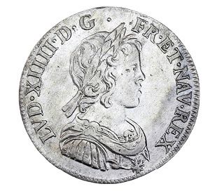 FRANCE Louis XIV (1643-1715)
Quart d'écu...