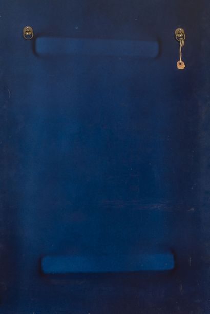 Bernard DUNAND (1908-1998) Par ta lumière, 1976.
Laque sur panneau de bois.
Signé...