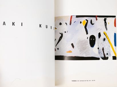 Aki KURODA (1944) Sans titre.
Lithographie en couleurs sur papier.
Signé en bas à...