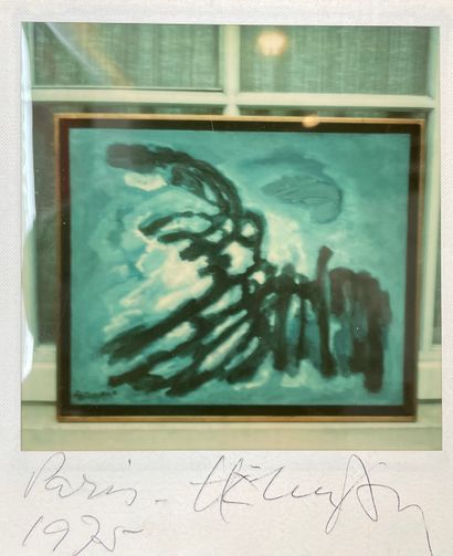 Robert HELMAN (1910-1990) Flight, 1975.
Oil on canvas.
Signed lower left.
60 x 73...
