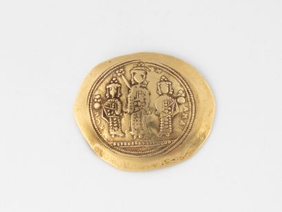 ROMAIN IV (1067-1071) Nomisma histaménon d'or. Constantinople. 4,20 g.
Le Christ...