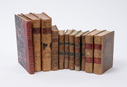 Caisse de livres du XVII et XIXème siècles,...
