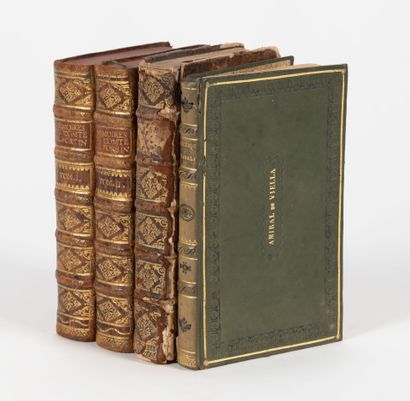 null Ensemble de 4 volumes, comprenant :
- Ordonnance de Louis XIV pour les armées...