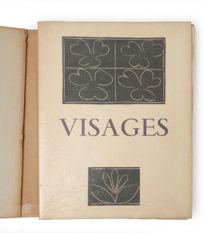 REVERDY, Pierre & MATISSE, Henri Visages. Paris les Éditions du Chêne, 1946.
En feuilles...