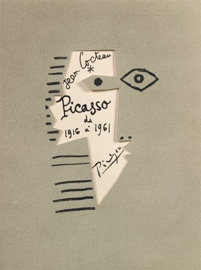 Pablo Picasso (1881-1973) « PICASSO de 1916 à 1961 - Jean Cocteau ». Monaco, Editions...