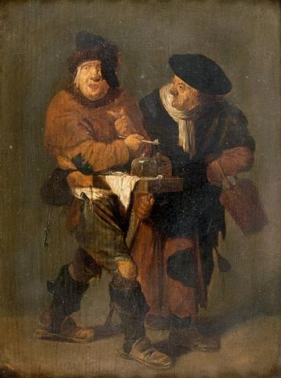 Attribué à Pieter QUAST (Amsterdam 1606-1647)