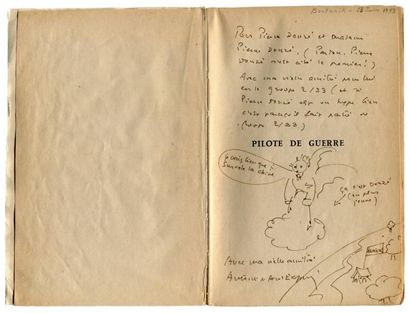SAINT-EXUPÉRY (Antoine de) Pilote de Guerre. New-York, Éditions de la Maison Française,...