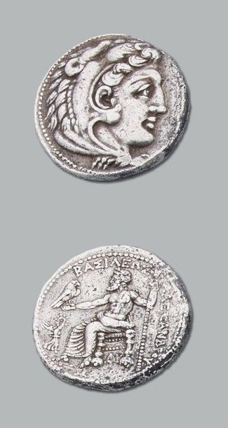 null Macédoine. Alexandre III, le Grand (336-323 av. J-C). Tétradrachme (17,05 g)...
