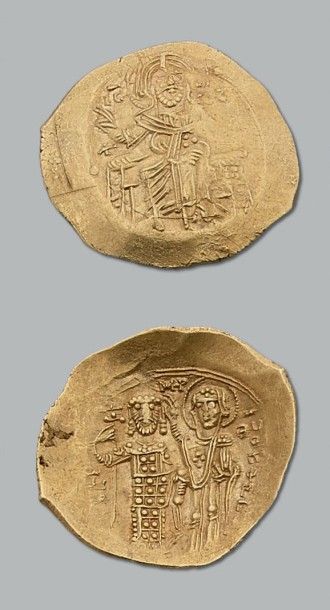 null Lot: Solidus: 4 exemplaires: Justin II (565-578) - Maurice Tibère (582-602)-...