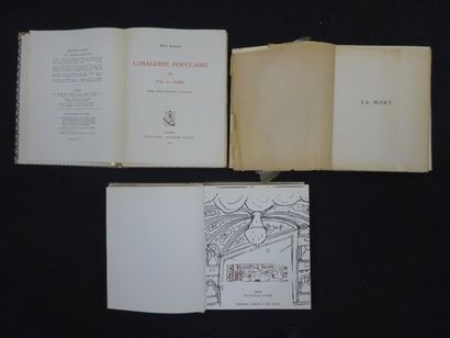 null Lot de 3 ouvrages: - Charles BAUDELAIRE Les Fleurs du Mal. Paris, Les éditions...