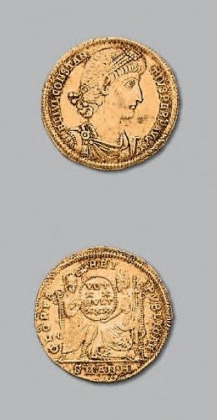 Constance II (337 - 361) Solidus 4,45 g....