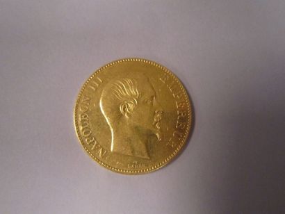 France 
Napoléon III, 1858.
2 Pièces de 100 francs or.
Poids total: 64,40 g.