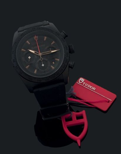 TUDOR 
Collection «Fastrider», modèle «Black Shield»
Montre bracelet chronographe...